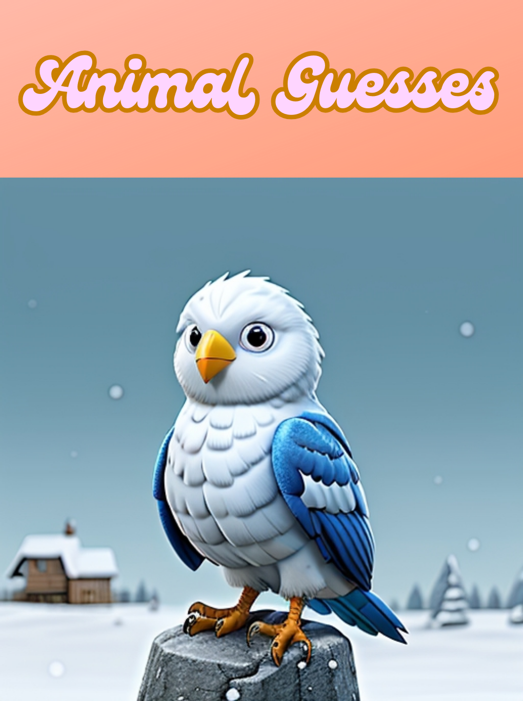 A workspace featuring animal-themed art